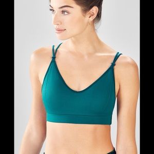 Fabletics Dara Sports Bra teal size XS NWT